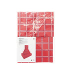 PAPER BOX SET GRID PRINT
