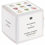 HOLOGRAPHIC STICKERS CAKES - 100 PCS