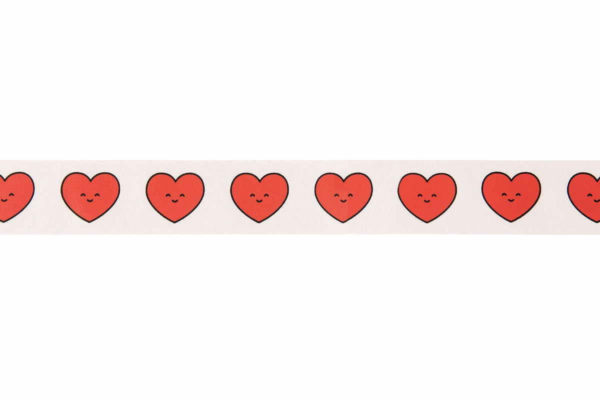 WIDE TAFFETA RIBBON - CHINGU HEARTS