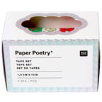 TAPE SET HAPPY BIRTHDAY - 5 PCS