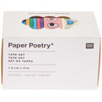PAPER TAPE SET EYE CANDY - 5 PCS