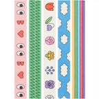 PAPER TAPE SET EYE CANDY - 5 PCS