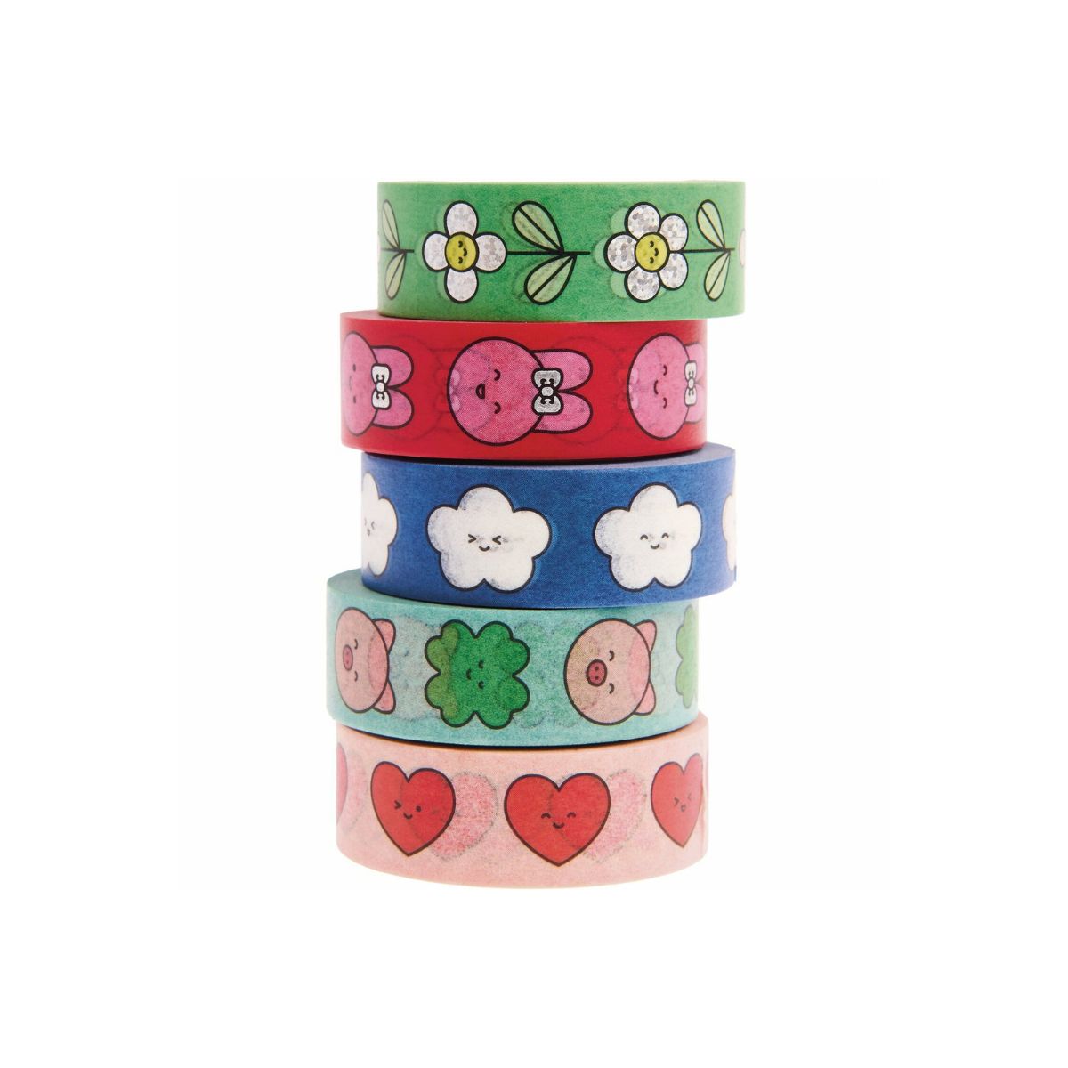 PAPER TAPE SET CHINGU - 5 PCS