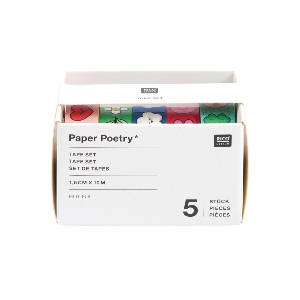 PAPER TAPE SET CHINGU - 5 PCS