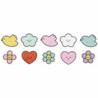 WASHI STICKERS CHINGU - 200 PCS