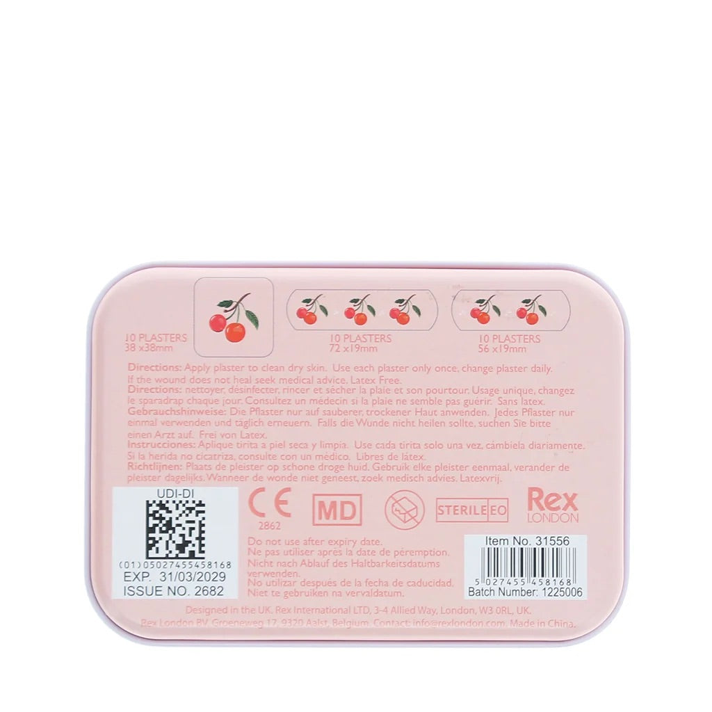 PLASTERS IN A TIN - LITTLE CHERRY