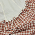 WES GINGHAM CANOPY - RUSTY BLUSH