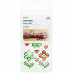 TEMPORARY TATTOOS CHINGU - FLOWERS - 2 SHEETS