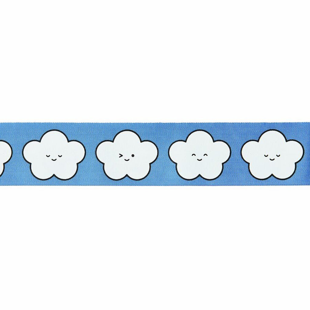 WIDE TAFFETA RIBBON - CHINGU CLOUD