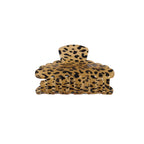 LEOPARD LOVE SCALLOPED CLAW HAIR CLIP