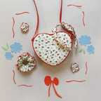MARTHA DITSY SCALLOP BOW HAIR CLIPS