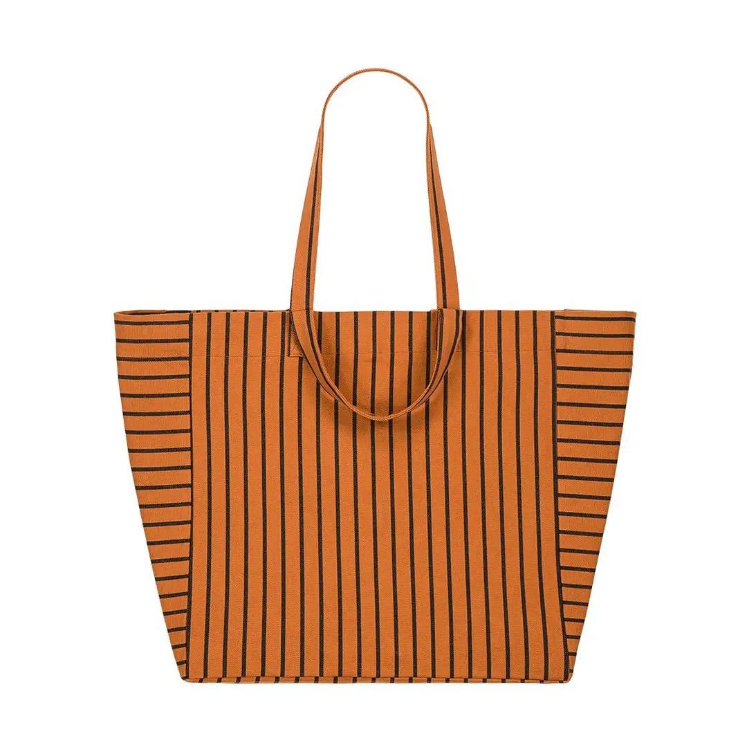 ELISA TOTE BAG TENNIS - BLACK/GINGER