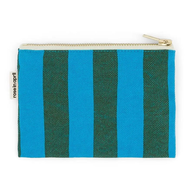 MARIE PURSE - Stripes Turquoise/Olive
