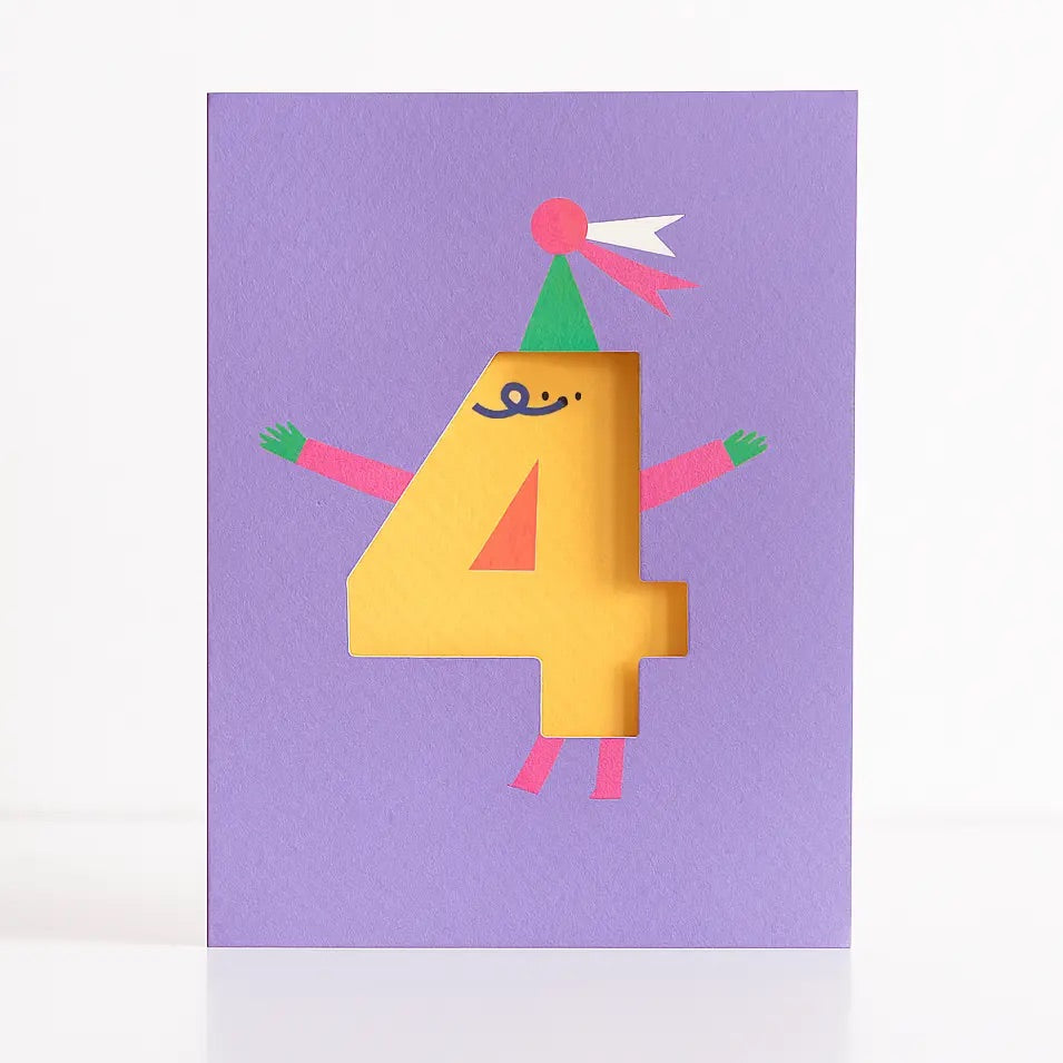 AGE DIE CUT CARD
