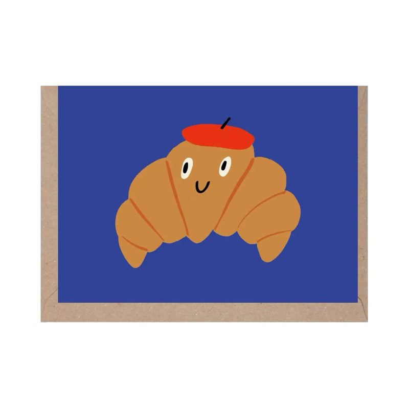CROISSANT MINI CARD - Blue