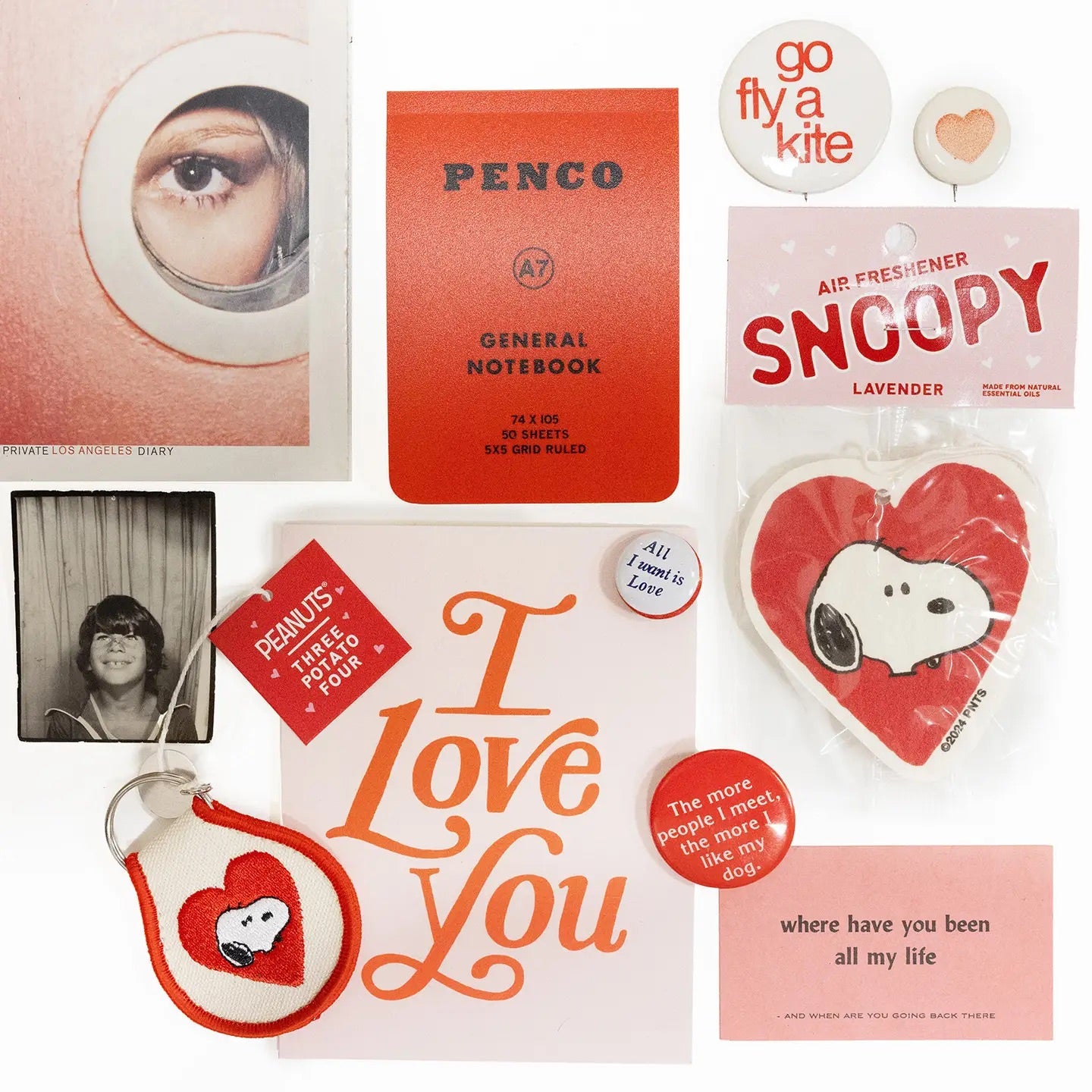 SNOOPY HEART AIR FRESHENER