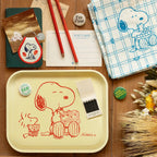 SNOOPY TEA TOWEL - CHERRY BASKET