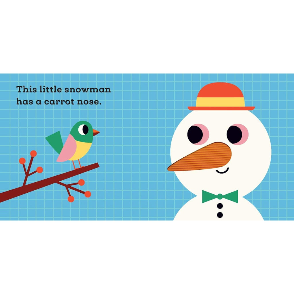 THIS LITTLE SNOWMAN TOUCH & FEEL BOOK (0-2 YEARS)