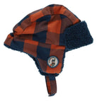 PLAID SHERPA LINED TRAPPER HAT - PLAID