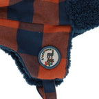 PLAID SHERPA LINED TRAPPER HAT - PLAID